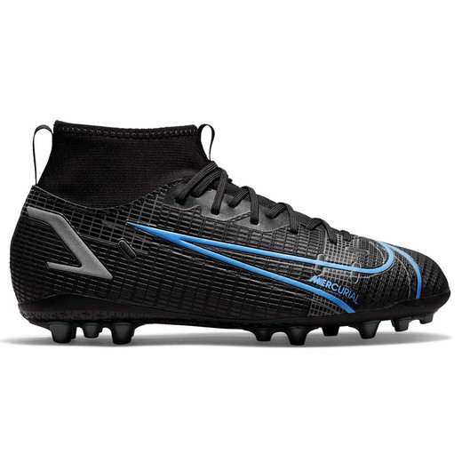 Bota de fútbol nike jr mercurial superfly 8 academy ag