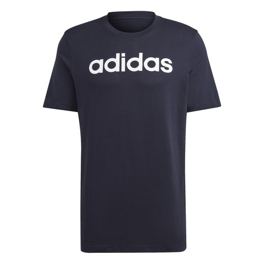 Camiseta Adidas Essentials Single Jersey Linear Embroidered Logo