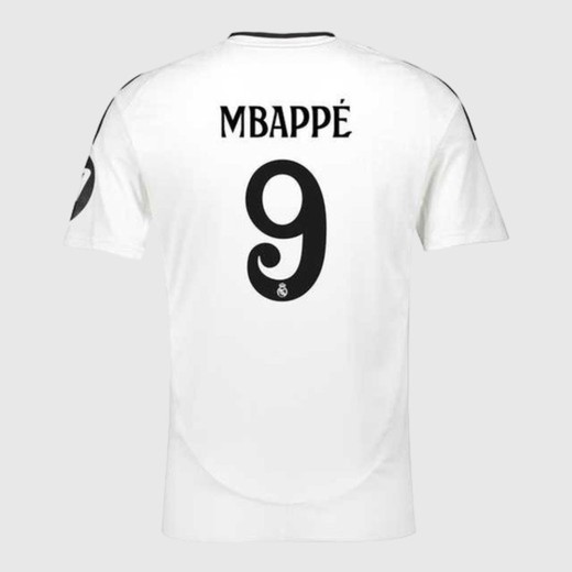 Camiseta Mbappé Hombre Primera Equipación R. Madrid 24/25 Oficial Adidas