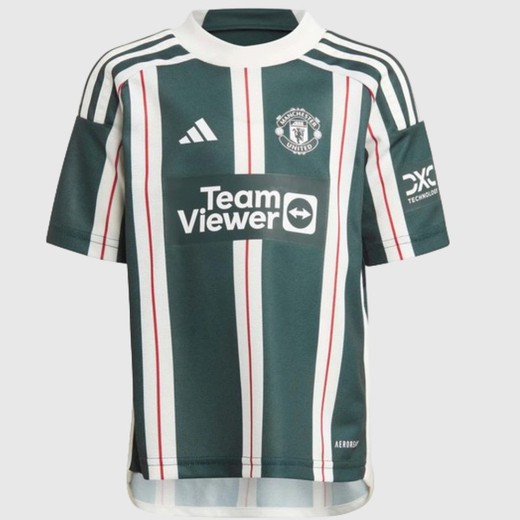 Camiseta oficial do Manchester United Away para crianças