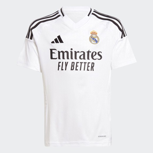 Camiseta Oficial Real Madrid Primera Equipación 24/25 niñ@.