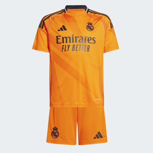 Conjunto Oficial Adidas 2ª Equipacion R.Madrid Niñ@ 24/25