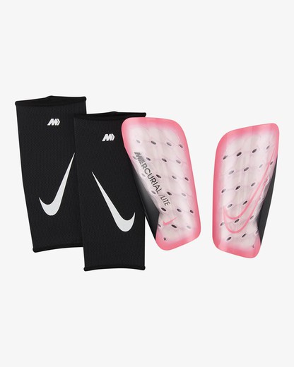 Espinilleras nike mercurial lite soccer