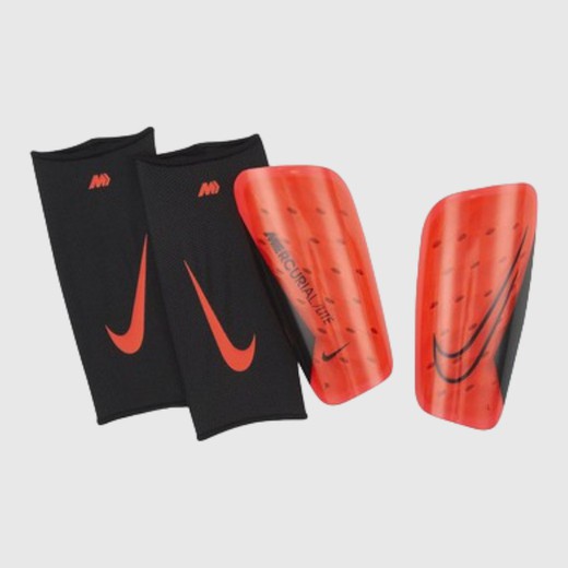 Espinilleras nike mercurial lite soccer