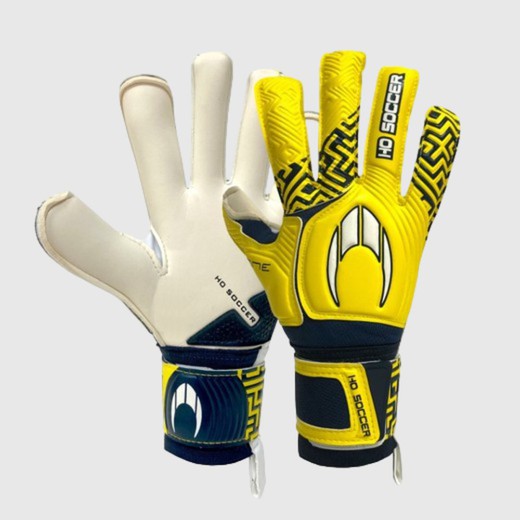 HO Soccer One Roll Negative Maze Goalkeeper Gloves