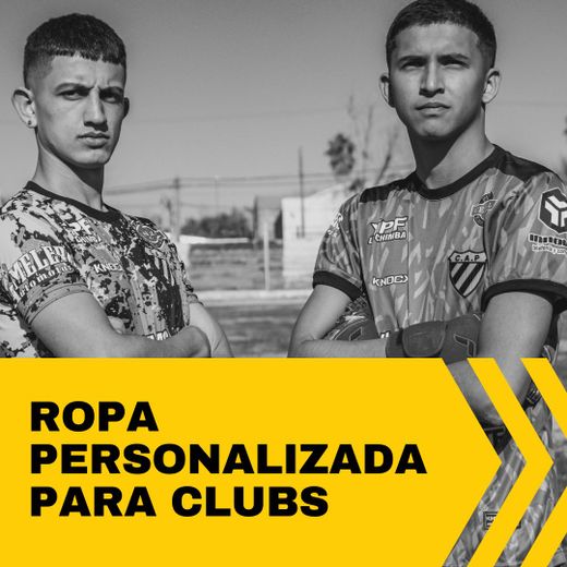 Ropa personalizada para clubs