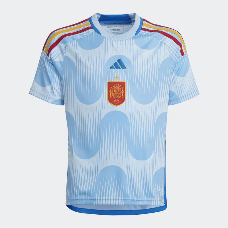 práctica Accesorios Mártir 2ª Camiseta Selección Española Júnior Mundial de Qatar 2022 — ESPORTS RUEDA