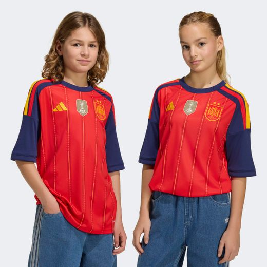 Camiseta Adidas De la Selección Española de Fútbol 2 estrellas Júnior