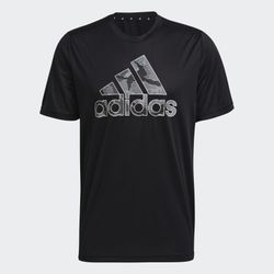 ADIDAS DESIGNED 2 MOVE CAMOUFLAGE GRAPHIC AEROREADY T-SHIRT