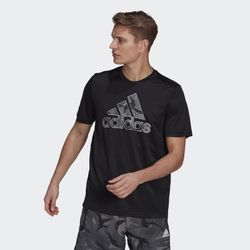 ADIDAS DESIGNED 2 MOVE CAMOUFLAGE GRAPHIC AEROREADY T-SHIRT