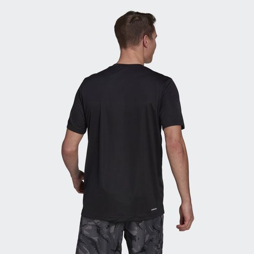 ADIDAS DESIGNED 2 MOVE CAMOUFLAGE GRAPHIC AEROREADY T-SHIRT