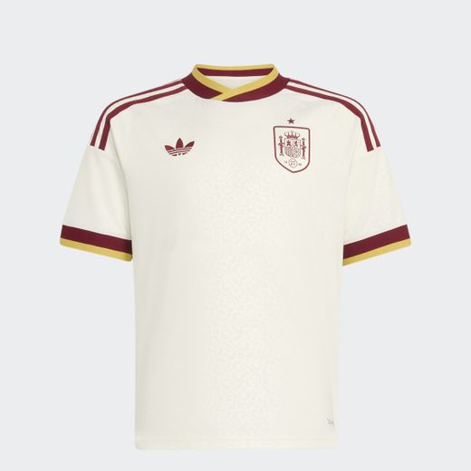 Camiseta Adidas segunda equipación España 2026 Júnior
