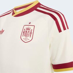 Camiseta Adidas segunda equipación España 2026 Júnior