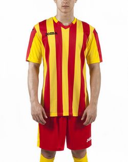 S / S T-SHIRT CUP RED-YELLOW Joma