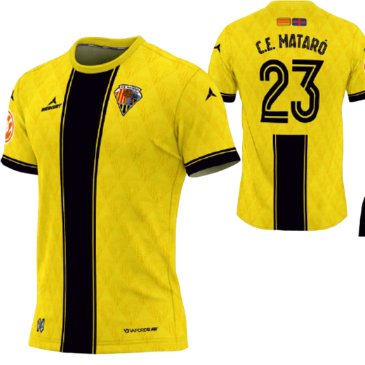 Camiseta de juego 1ra Equipación CE Mataró (sólo disponible a la venta en el pack)