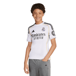 Official Real Madrid Home Shirt 25/26 Kids