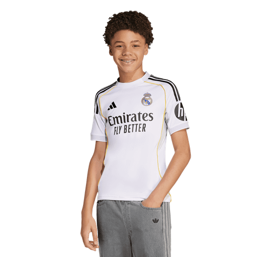 Official Real Madrid Home Shirt 25/26 Kids