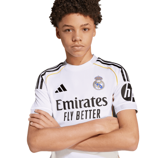 Official Real Madrid Home Shirt 25/26 Kids