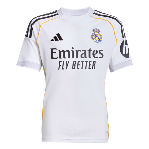 Camiseta Oficial Real Madrid Primera Equipación 25/26 Niñ@