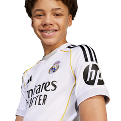 Official Real Madrid Home Shirt 25/26 Kids