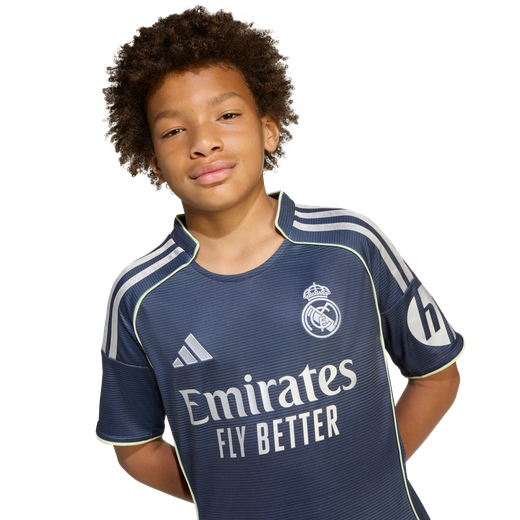 Official Real Madrid Second Kit Shirt 25/26 Kids