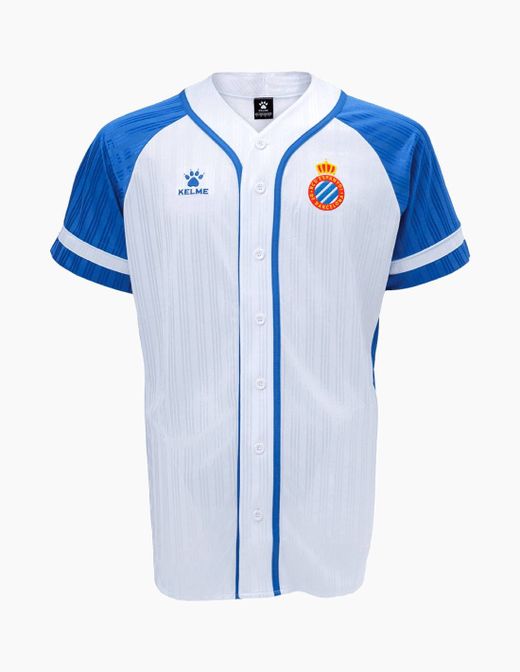 Camiseta Pre-Partido con Botones 26/27 - ADULTO R.C.E. ESPANYOL