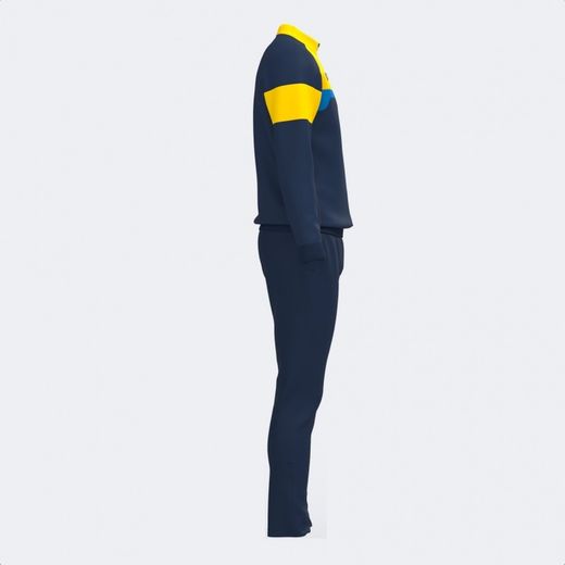 Joma Danubio III Navy Yellow Tracksuit