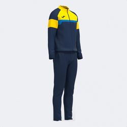 Joma Danubio III Navy Yellow Tracksuit