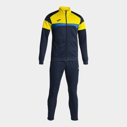 Joma Danubio III Navy Yellow Tracksuit