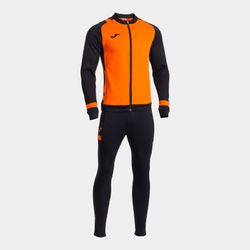 Joma Leader Orange/Black Tracksuit