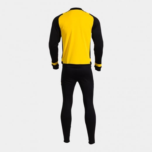 Joma Leader Yellow/Black Tracksuit