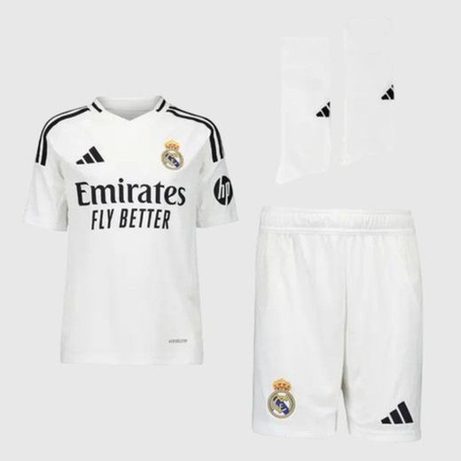 Conjunto Vinicius 7 Niños Primera Equipación Real Madrid 24/25 Oficial Adidas