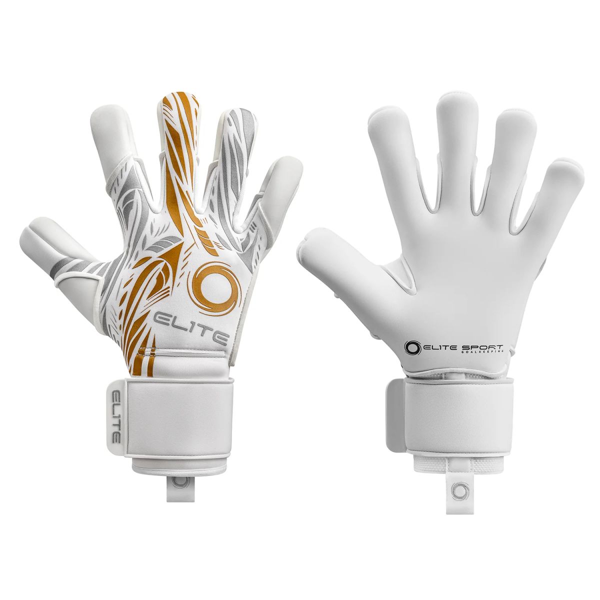 Guantes de Portero Elite Sport Nobre Real 26 Blanco / 10