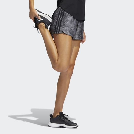 ADIDAS PACER WOVEN FLORAL SHORTS