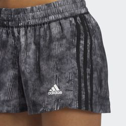 ADIDAS PACER WOVEN FLORAL SHORTS