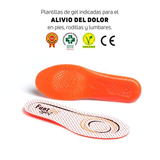 Insoles Multideprote Footgel