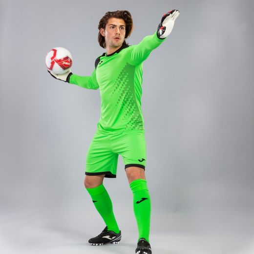 ZAMORA IV GOALKEEPER SET FLUOR GREEN S / S Joma