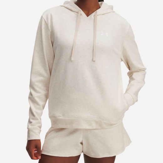 Sudadera con capucha Under Armour Rival Terry para mujer,