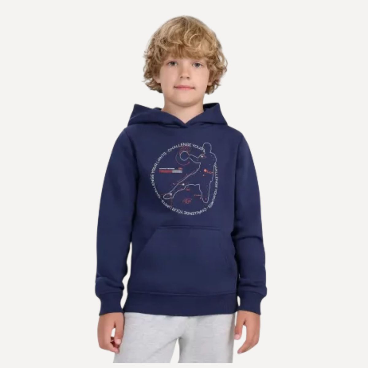 Sudadera infantil 4F con capucha