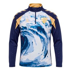 Sudadera Oficial Pre-Match Malaga 26/27 Infantil