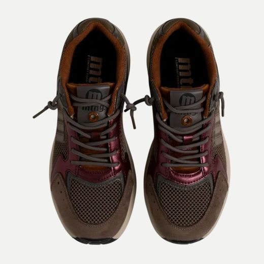 Zapatilla de mujer Mustang Electra marrón