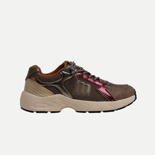Zapatilla de mujer Mustang Electra marrón
