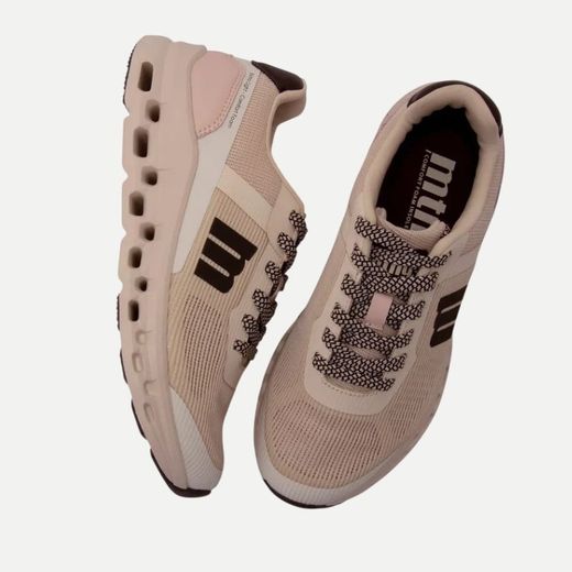 Zapatilla de mujer Mustang Game beige
